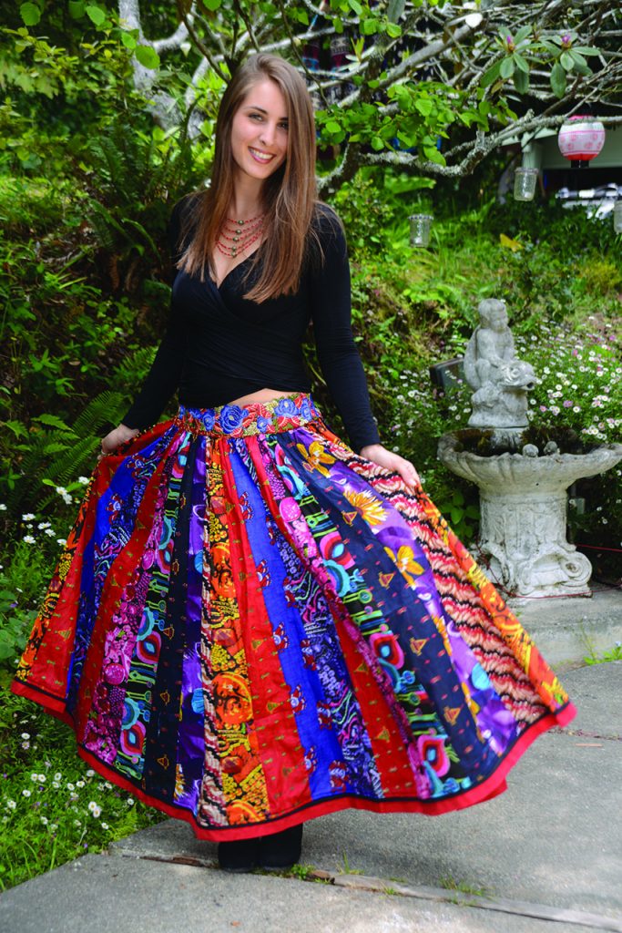 http://www.jayli.com/clothing/cotton-patchwork-wide-skirt/